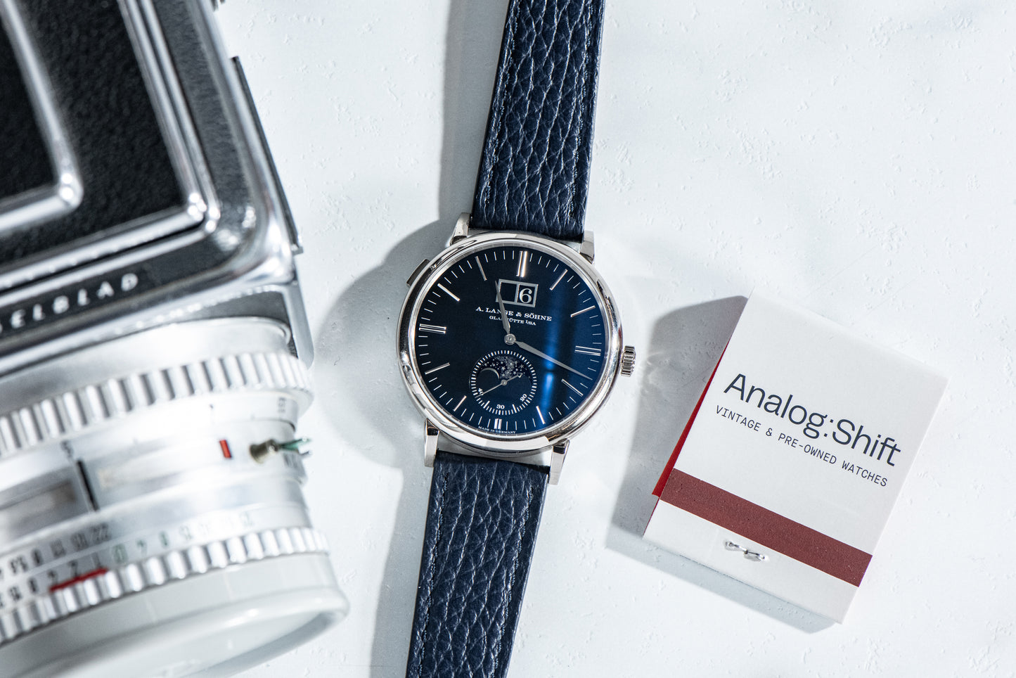 Byrd Blue Cervo Strap