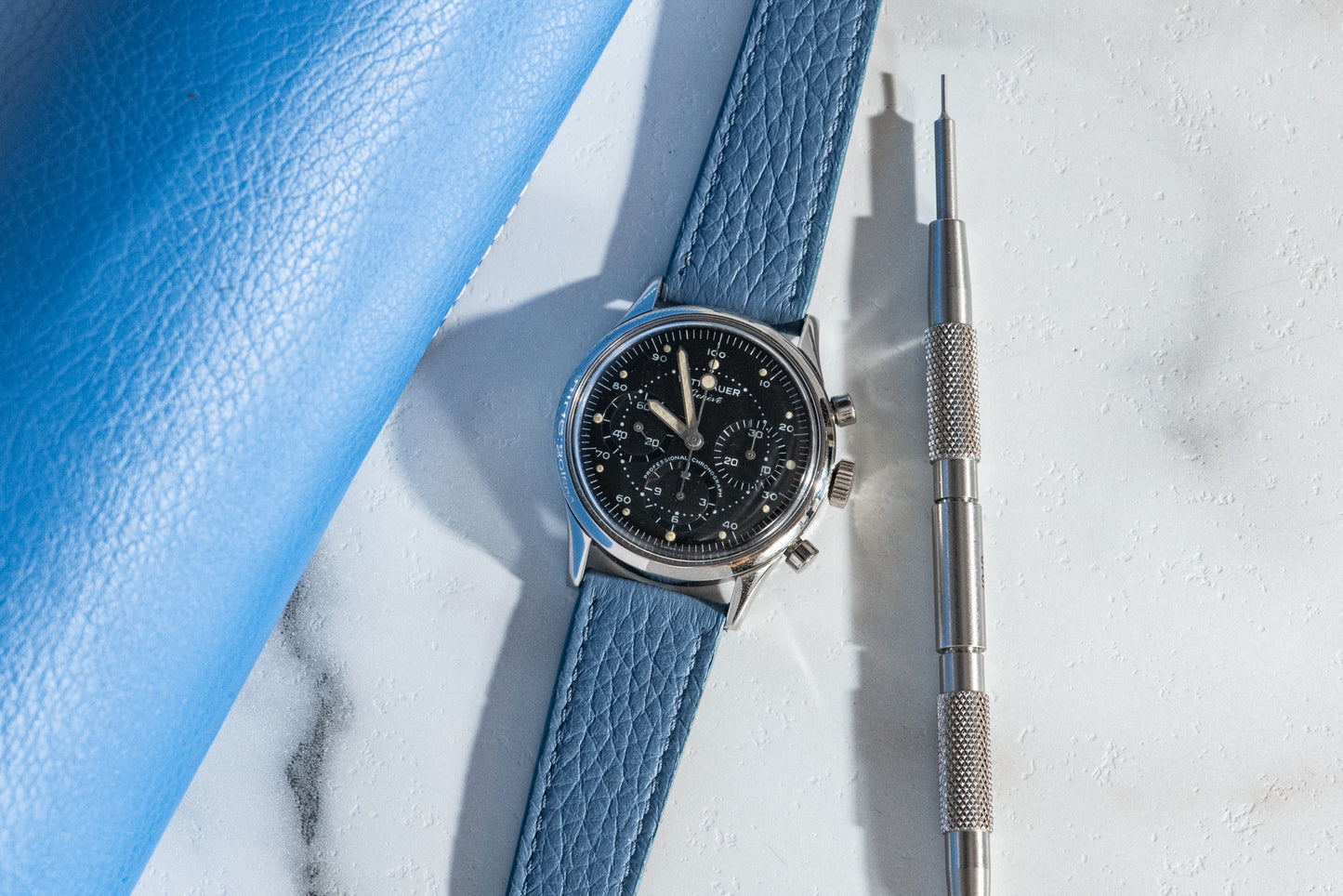 Amelia Blue Cervo Strap