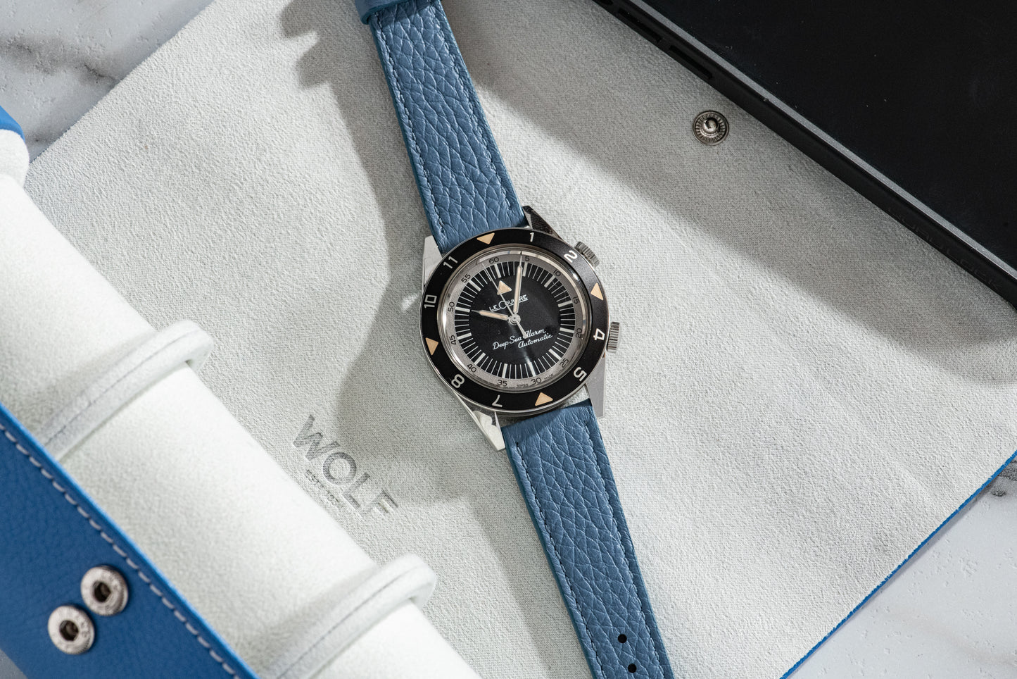 Amelia Blue Cervo Strap