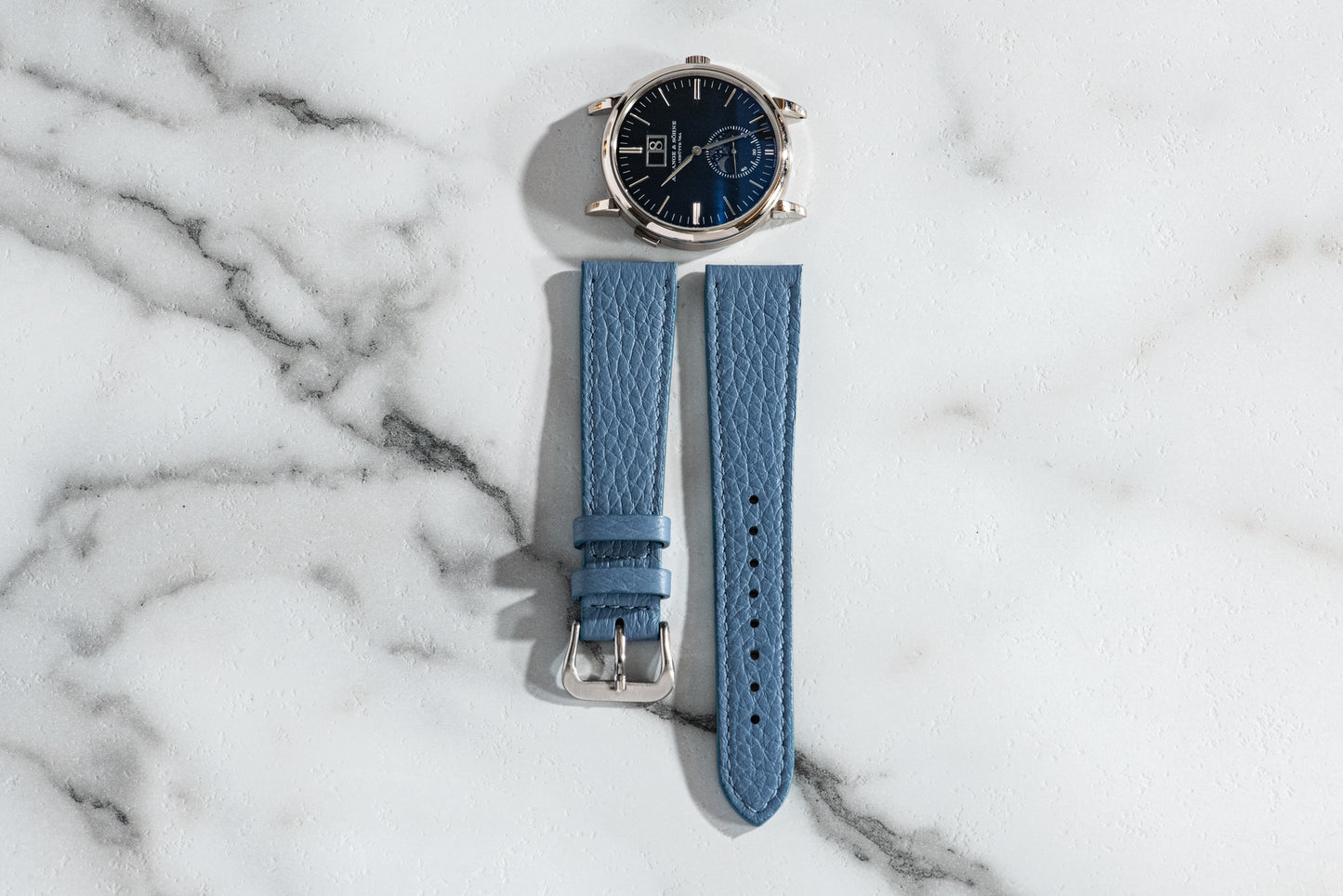 Amelia Blue Cervo Strap