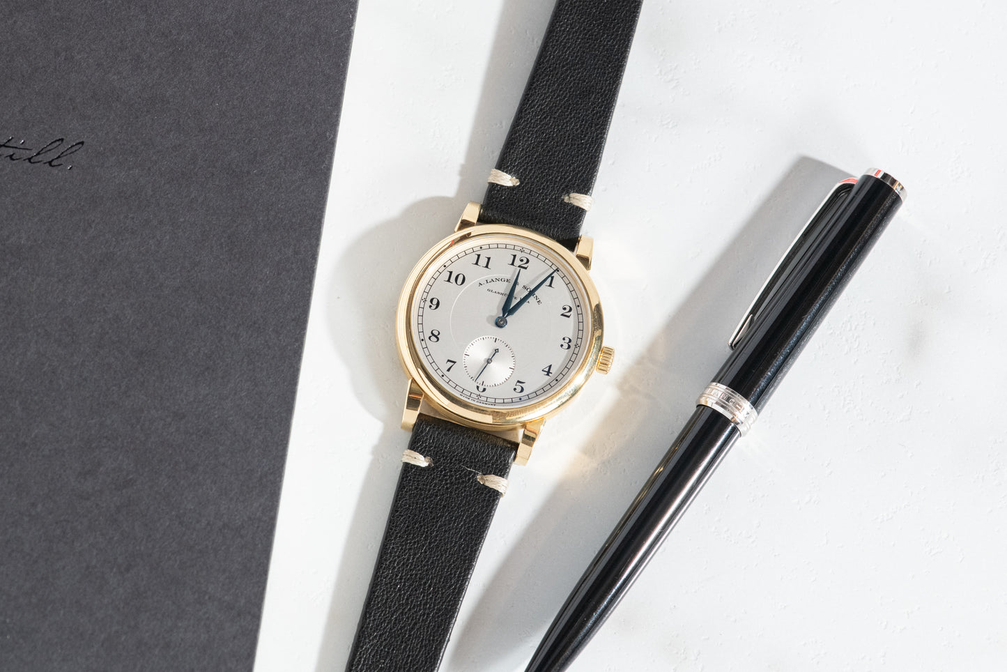 Shadow Black Montone Strap