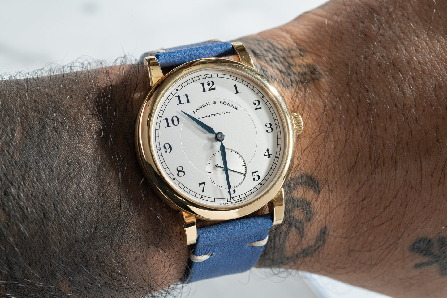 Beetle Blue Montone Strap