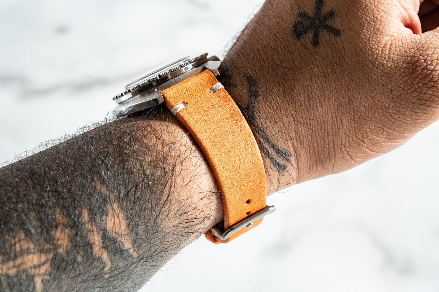 Curry Orange Montone Strap