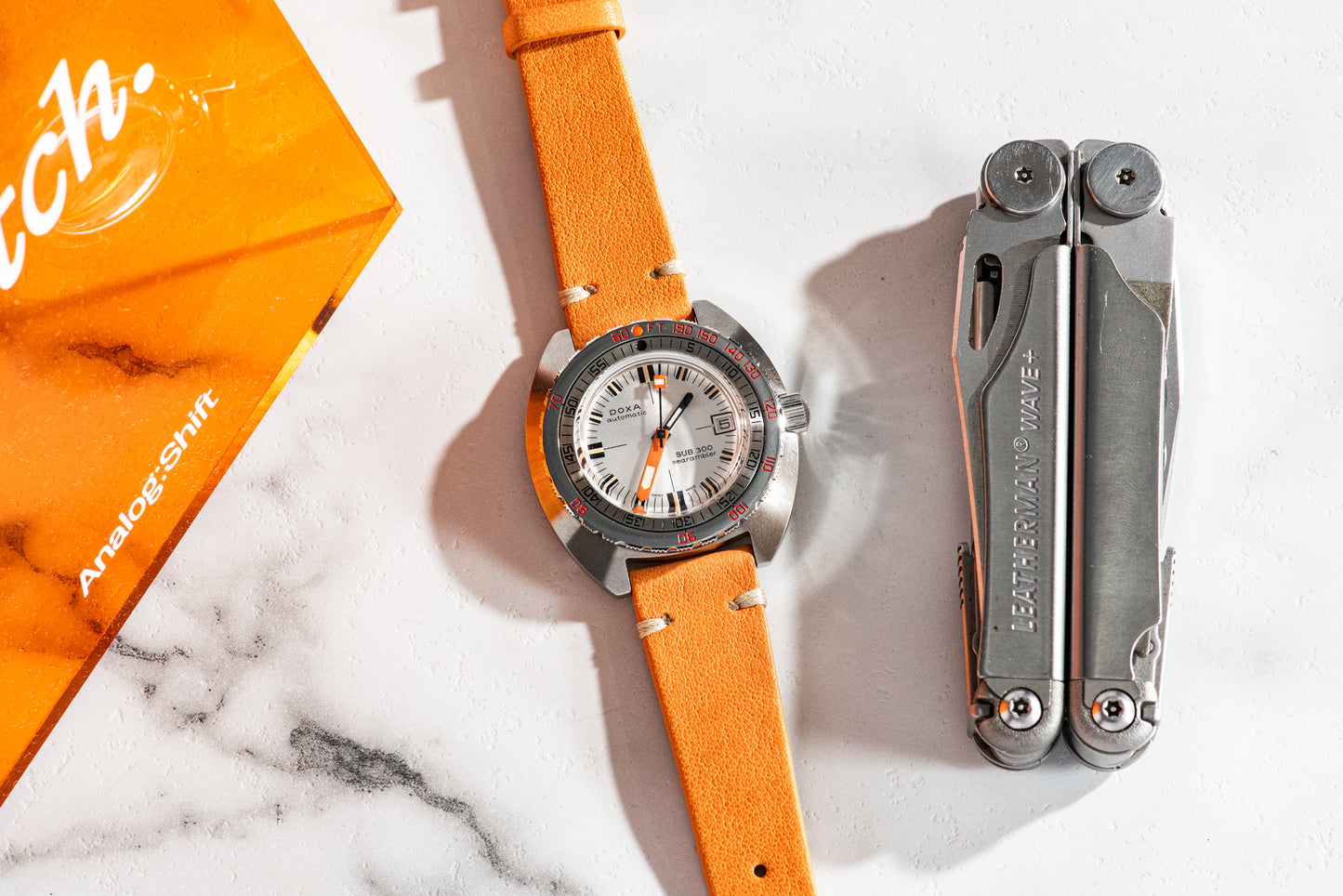 Curry Orange Montone Strap