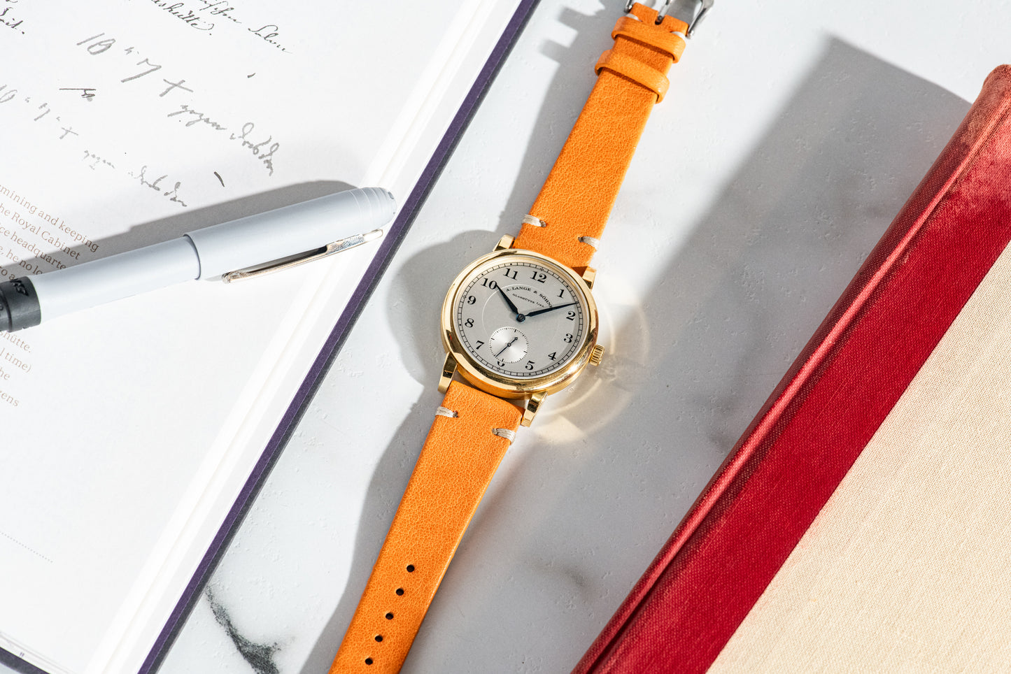 Curry Orange Montone Strap