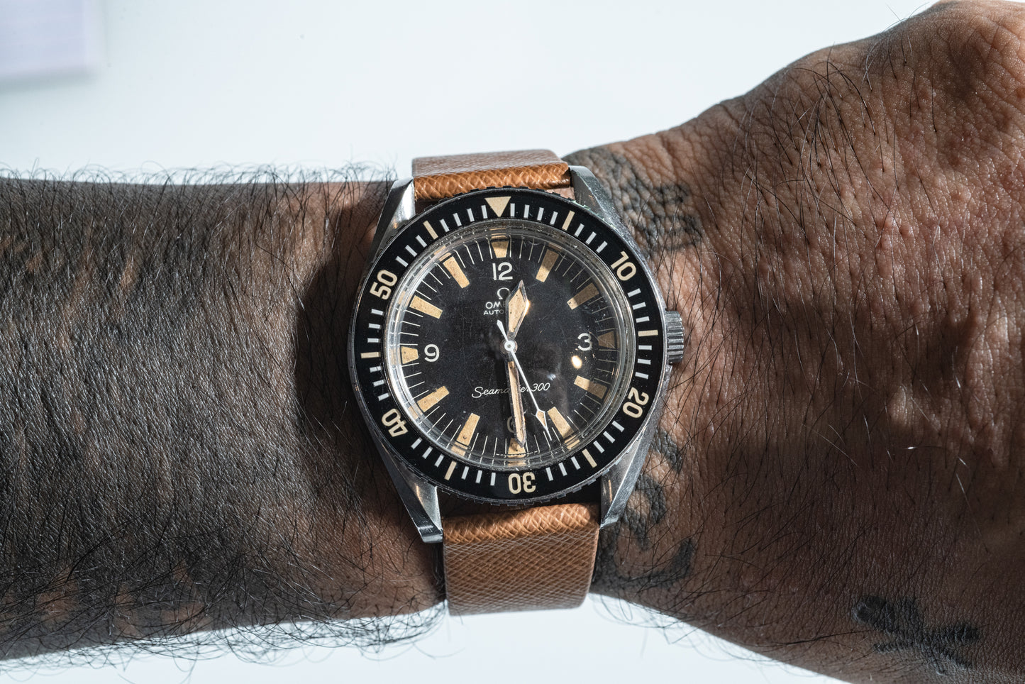 Hudson Brown II Saffiano Strap