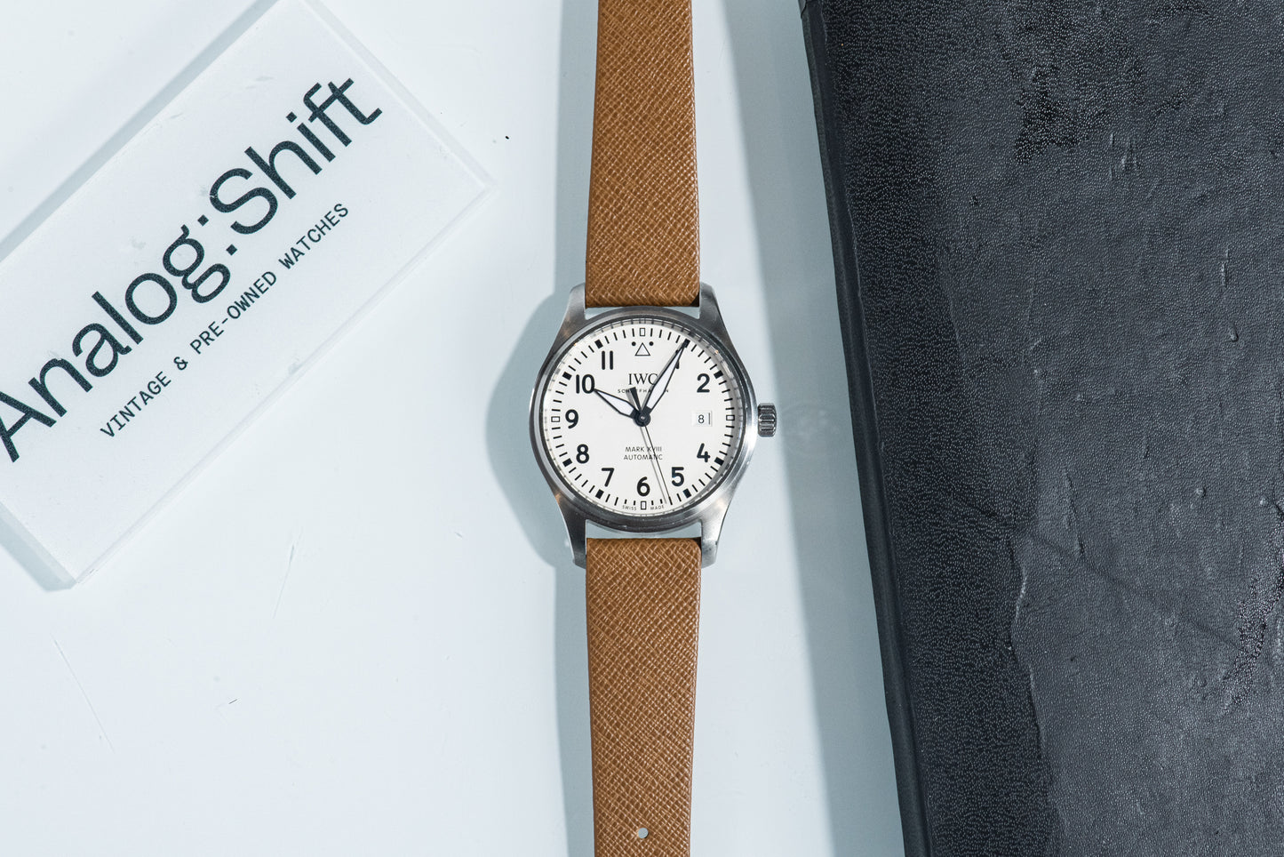 Hudson Brown II Saffiano Strap