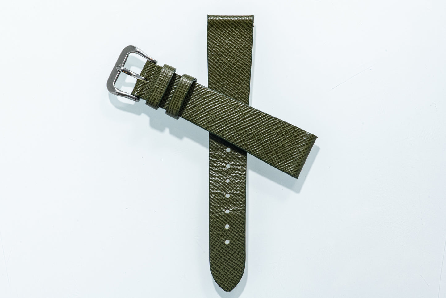 Sargasso Green II Saffiano Strap