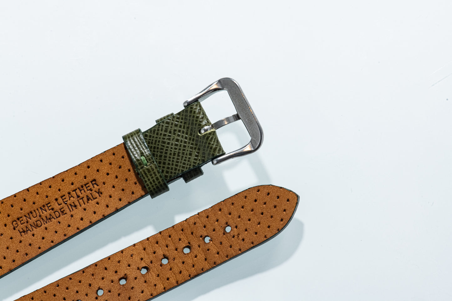 Sargasso Green II Saffiano Strap