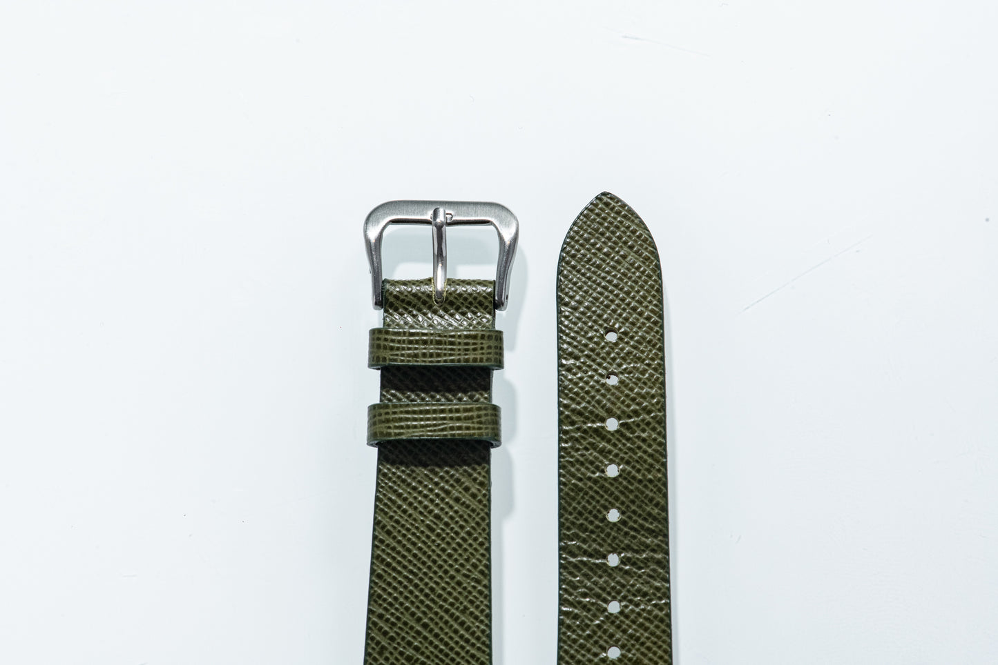 Sargasso Green II Saffiano Strap