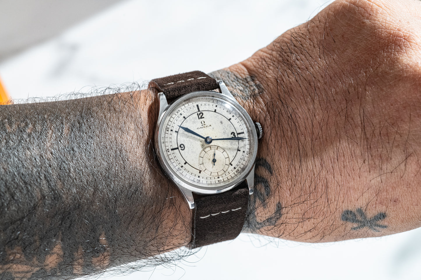 Islay Brown Suede Strap