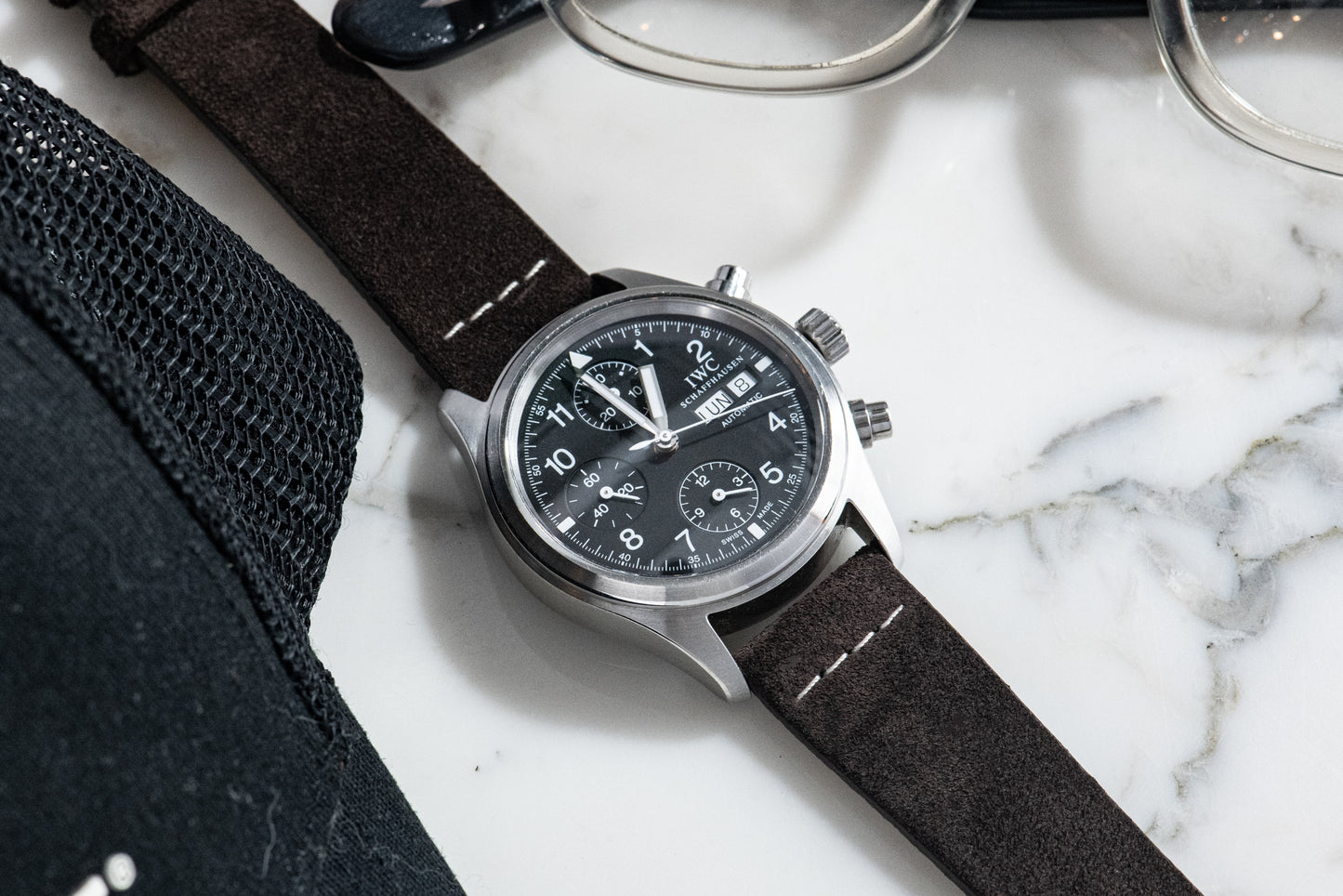 Islay Brown Suede Strap