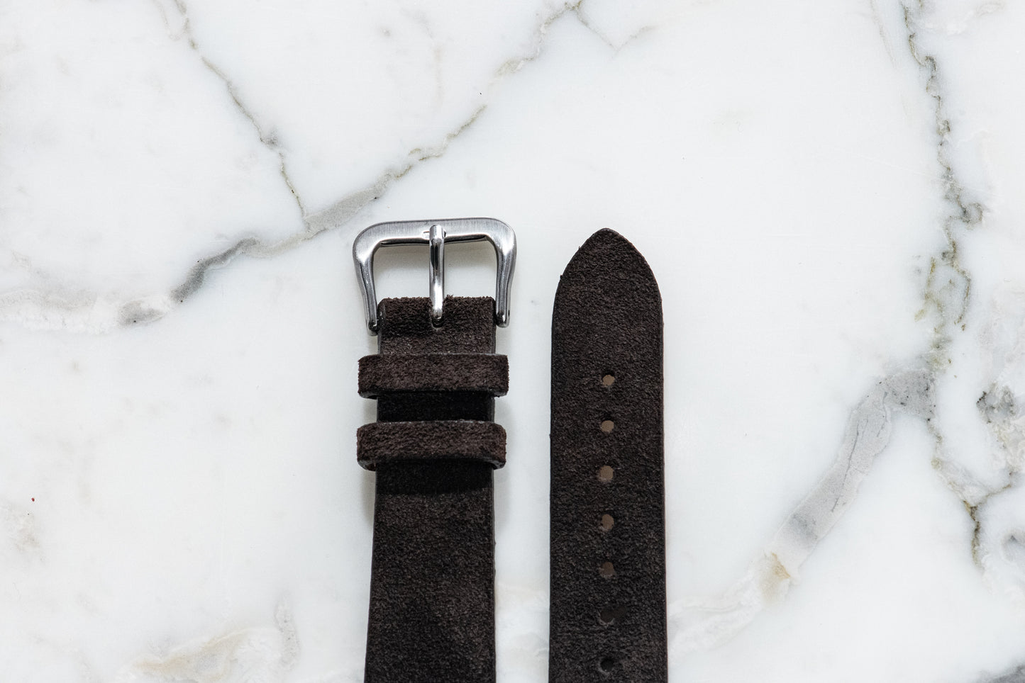 Islay Brown Suede Strap