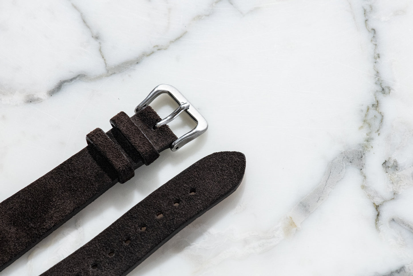 Islay Brown Suede Strap