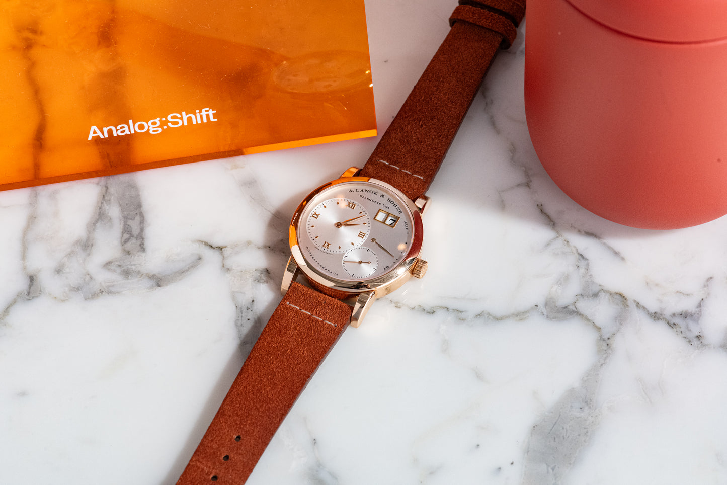 Casablanca Brown II Suede Strap