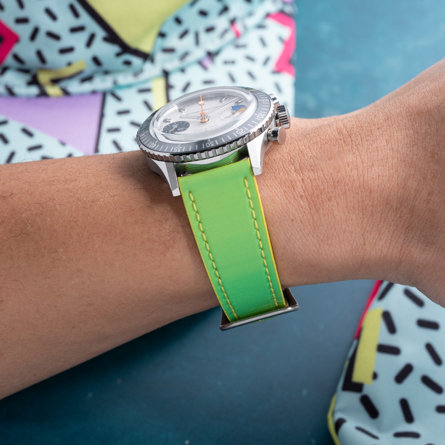 Lizard Green Matrix Strap