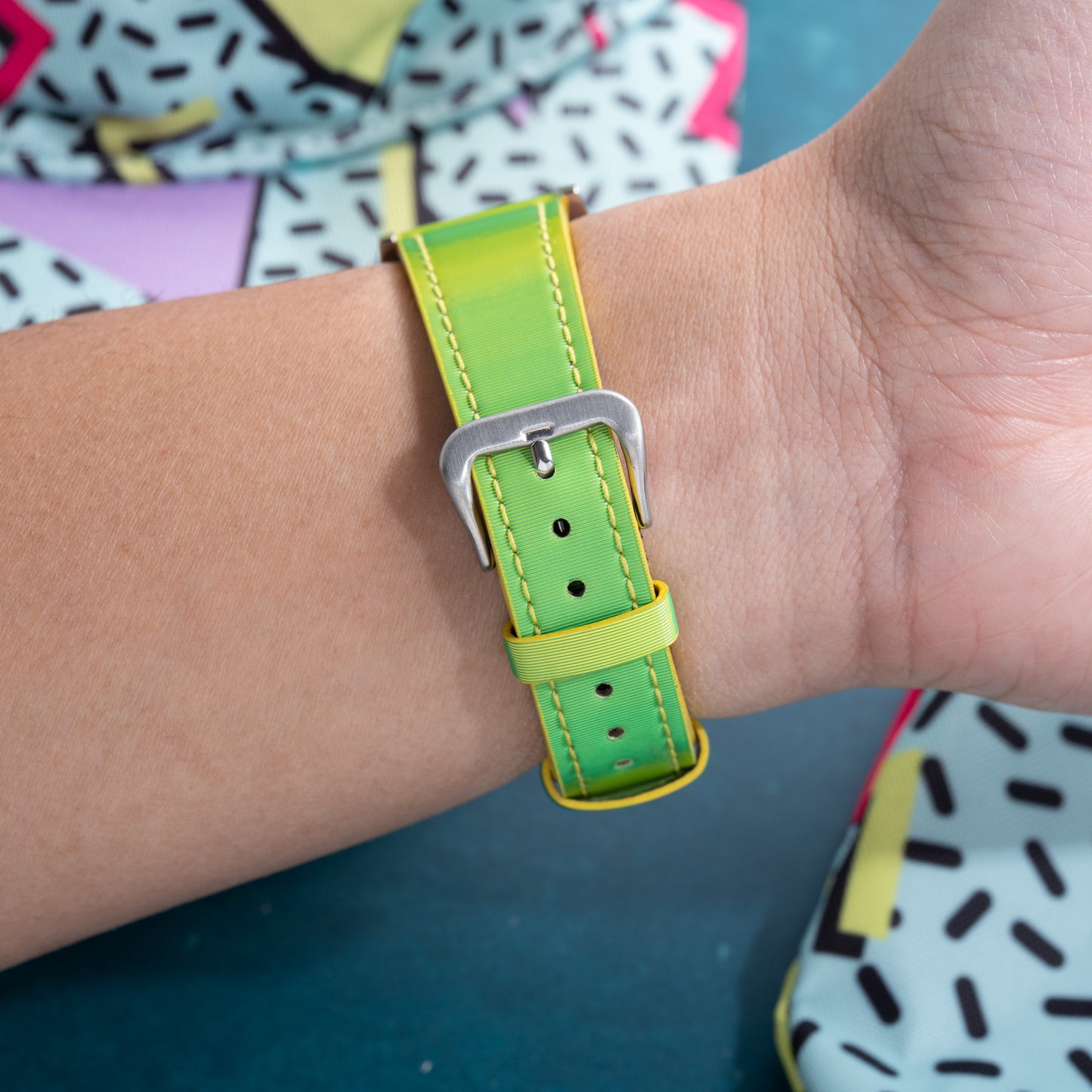 Lizard Green Matrix Strap