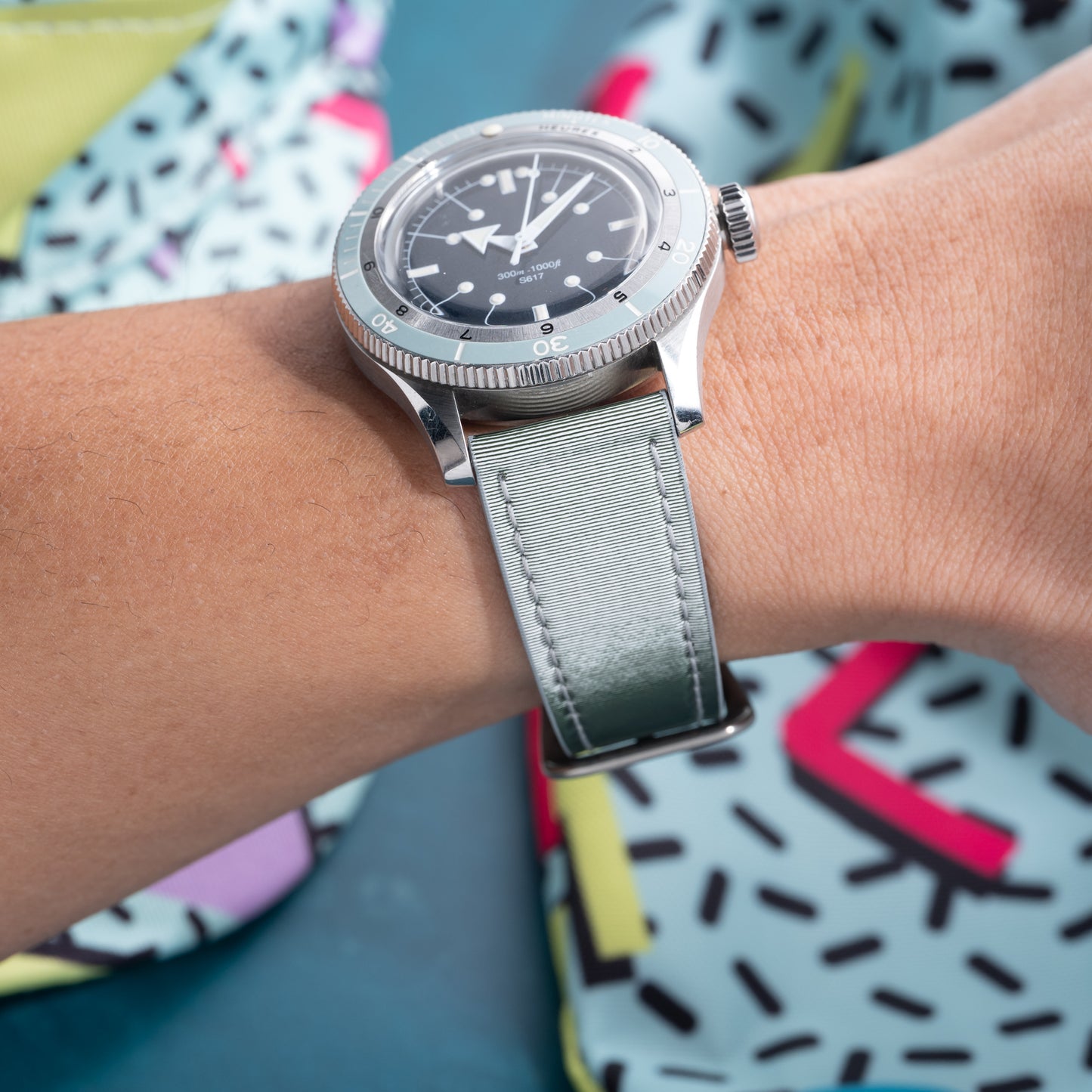 Radium Green Matrix Strap