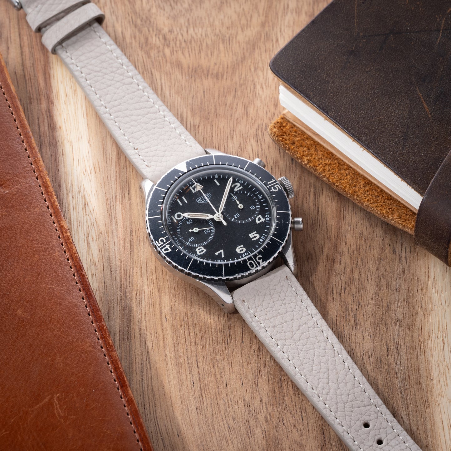 Rover White Matte Calf Strap