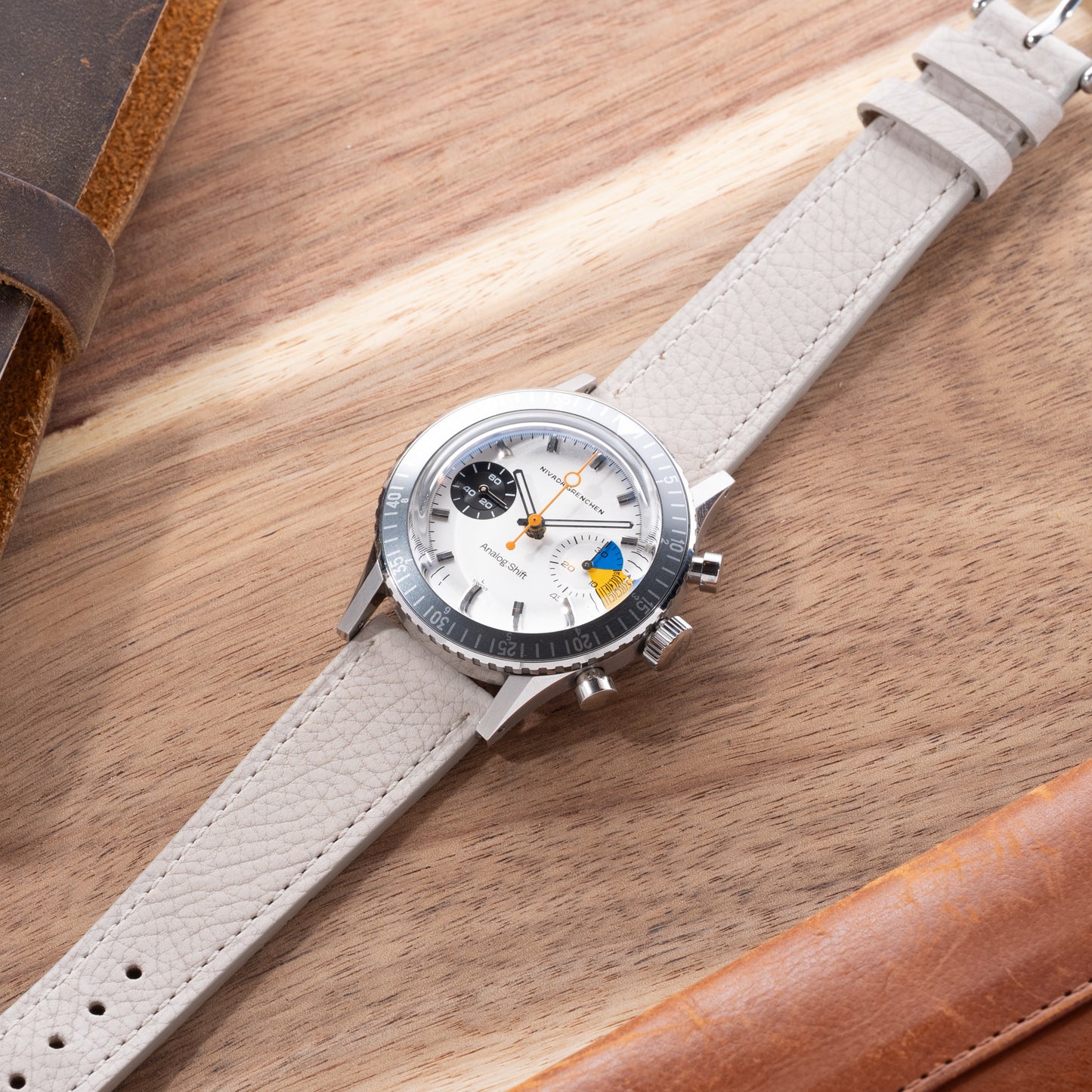 Rover White Matte Calf Strap