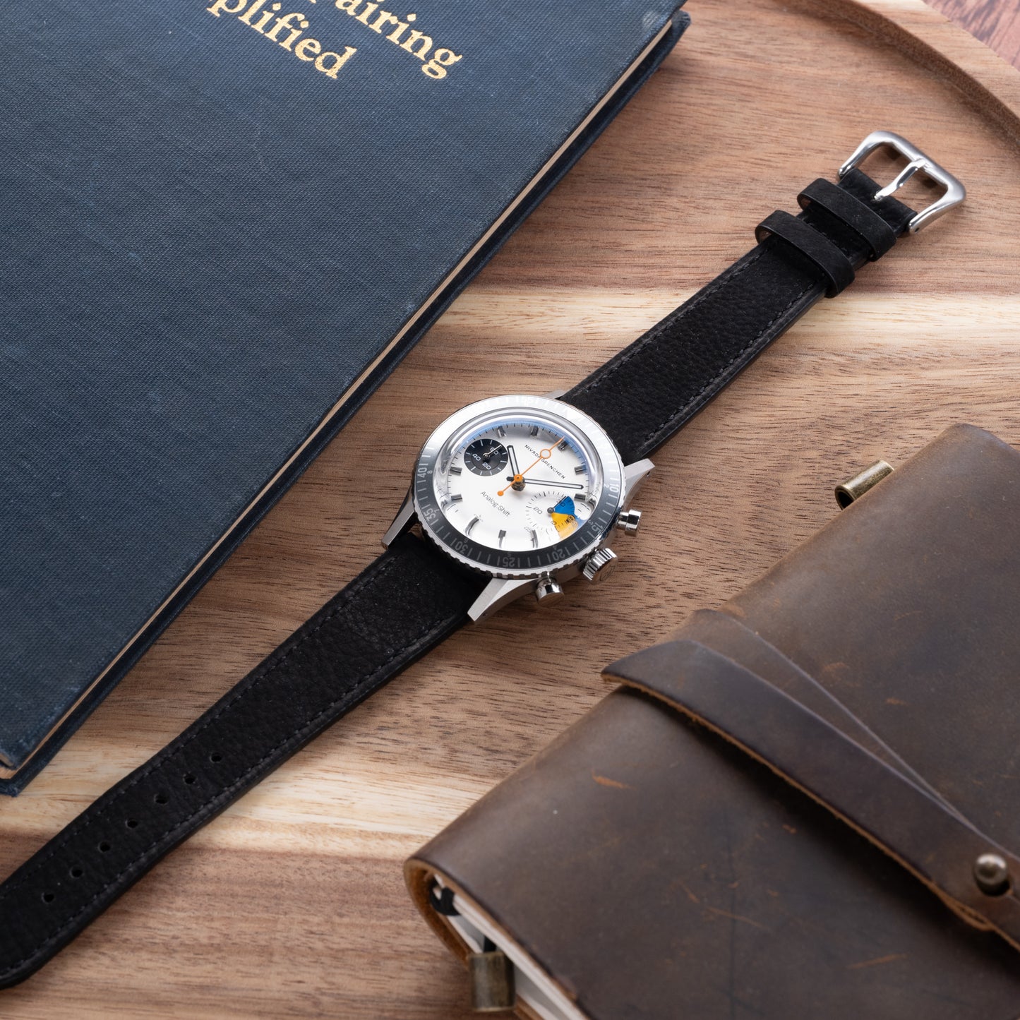 DeVille Black Matte Calf Strap