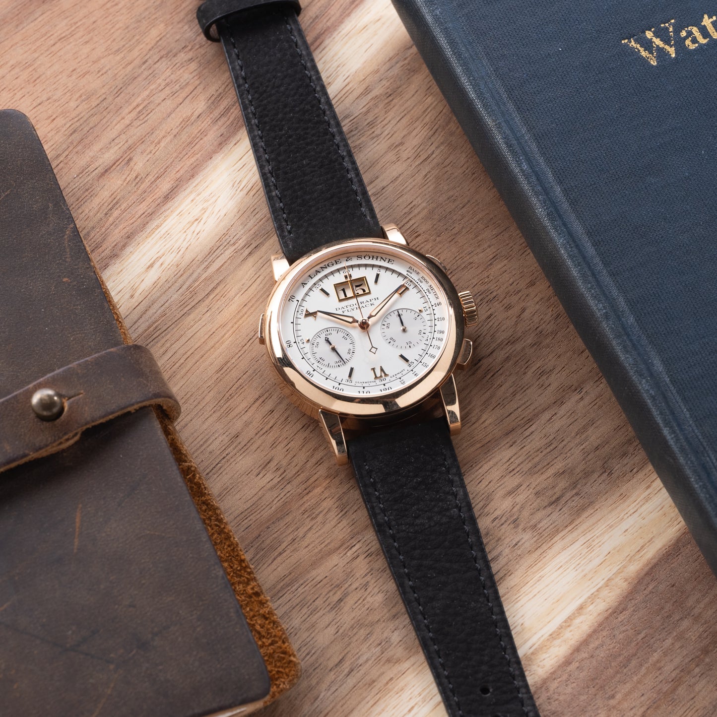 DeVille Black Matte Calf Strap