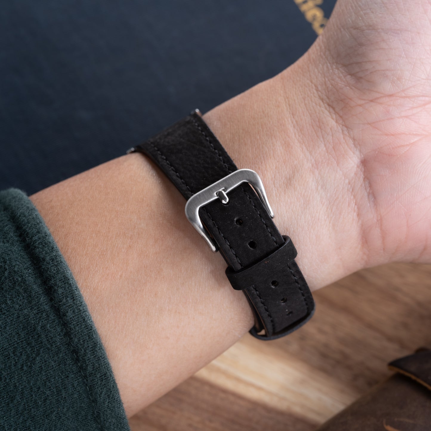 DeVille Black Matte Calf Strap