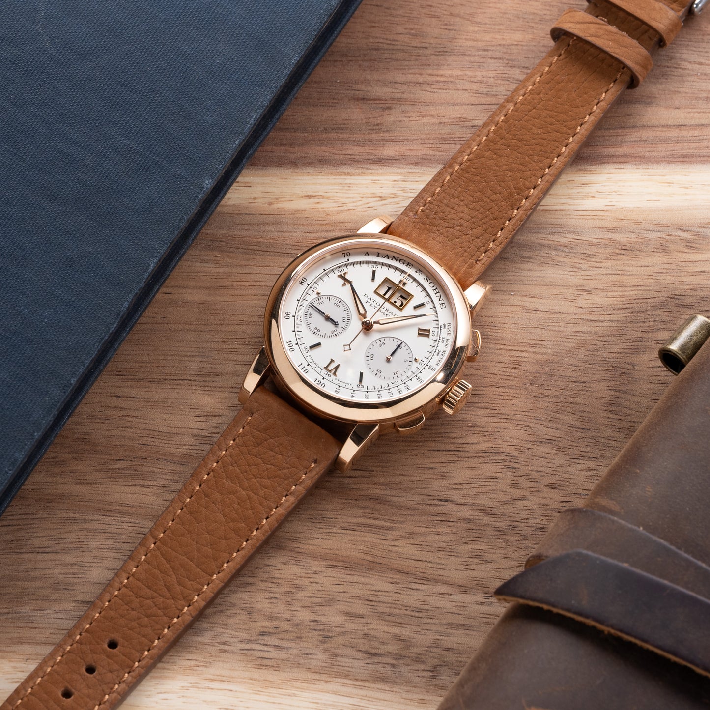 Pagoda Brown Matte Calf Strap