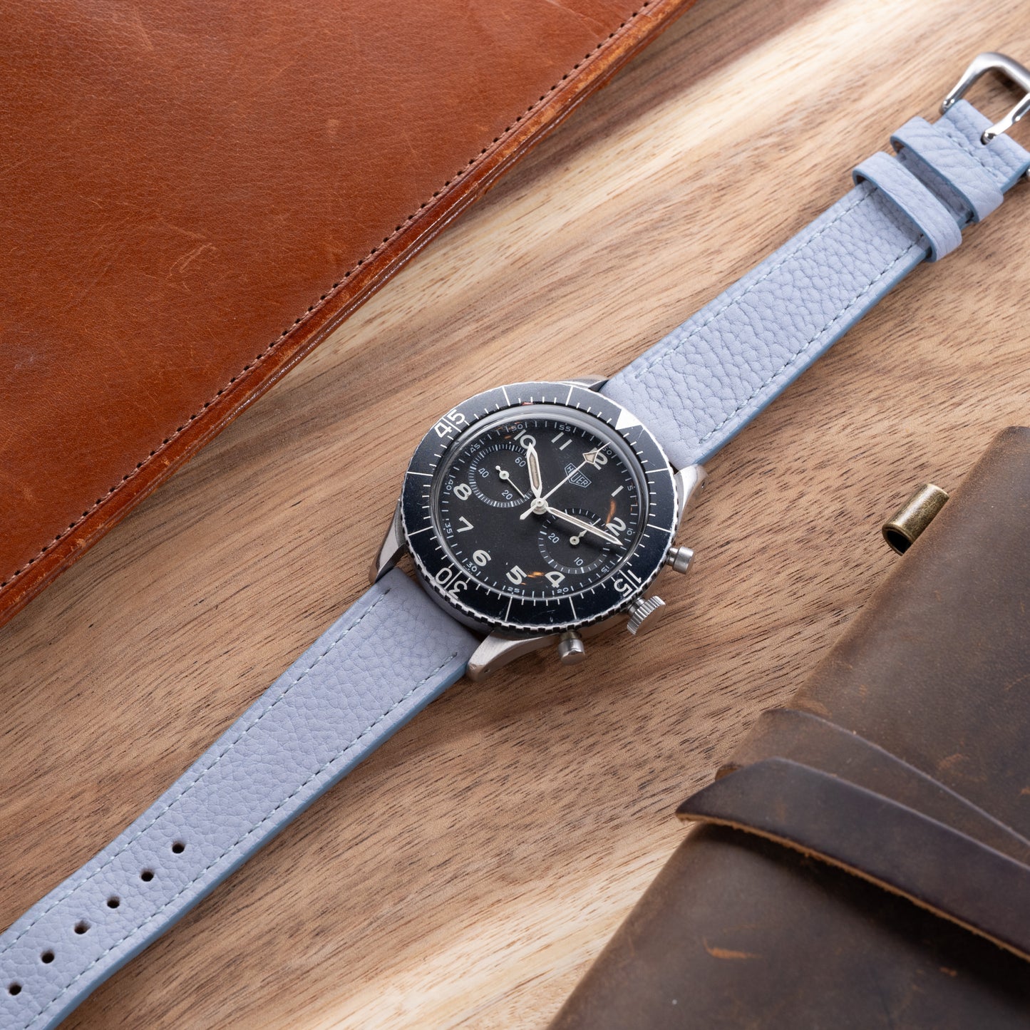 Sunbeam Blue Matte Calf Strap