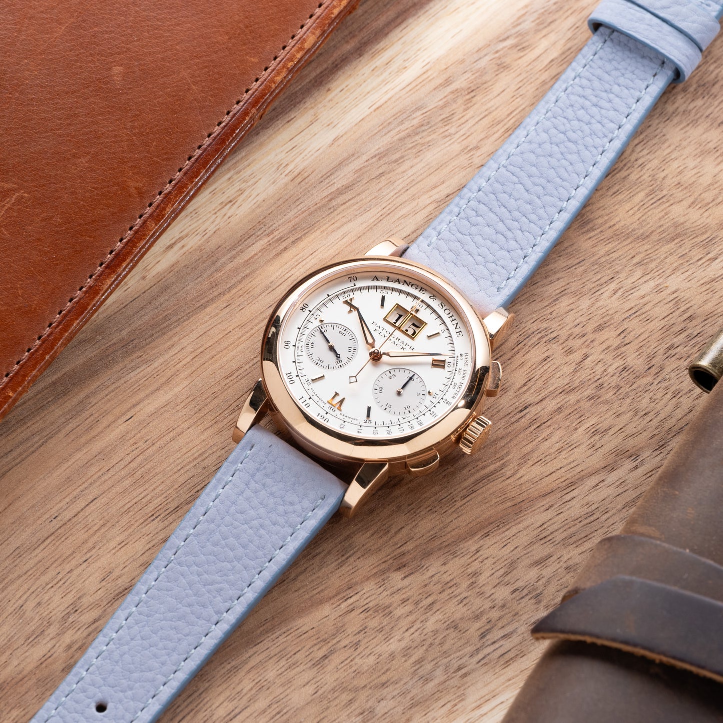 Sunbeam Blue Matte Calf Strap