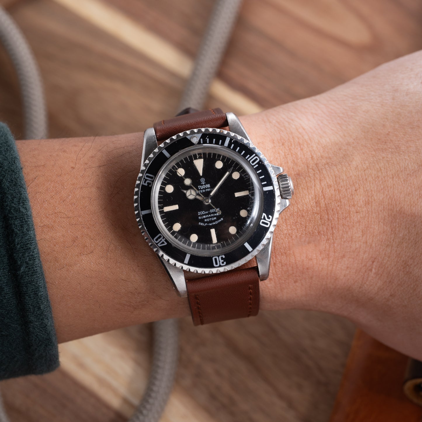 Maranello Brown Gloss Calf Strap