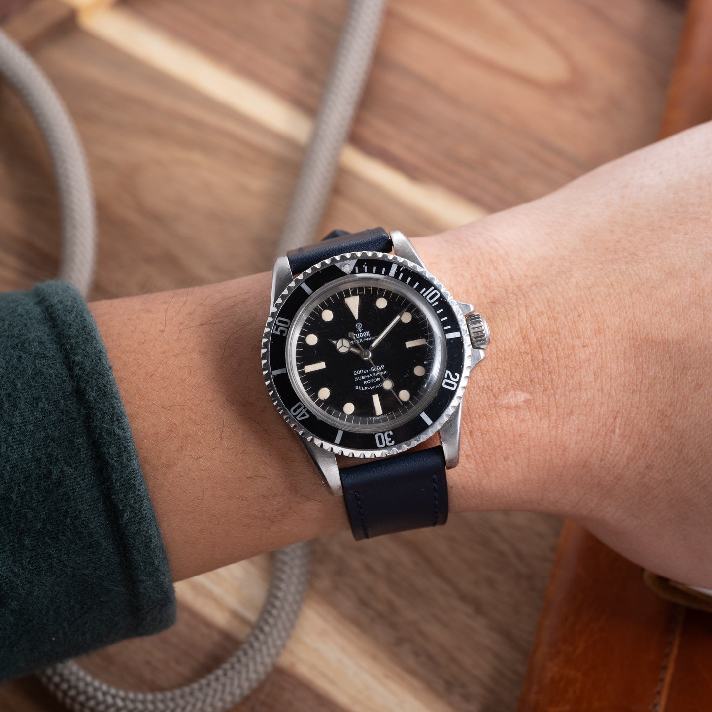 Bavaria Blue Gloss Calf Strap