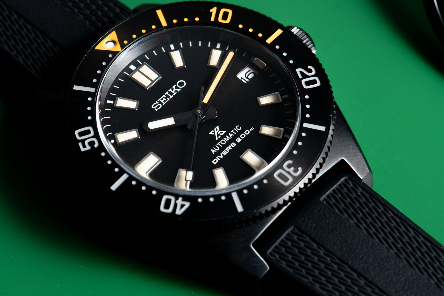 Seiko Prospex 1965 Mechanical Diver's Modern Re-Interpretation Black Series Limited Edition