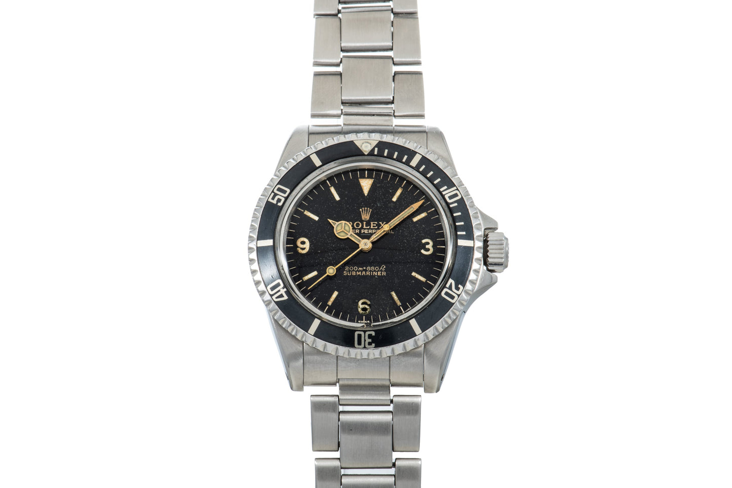 Rolex Submariner Gilt Underline 'Explorer' Dial PCG