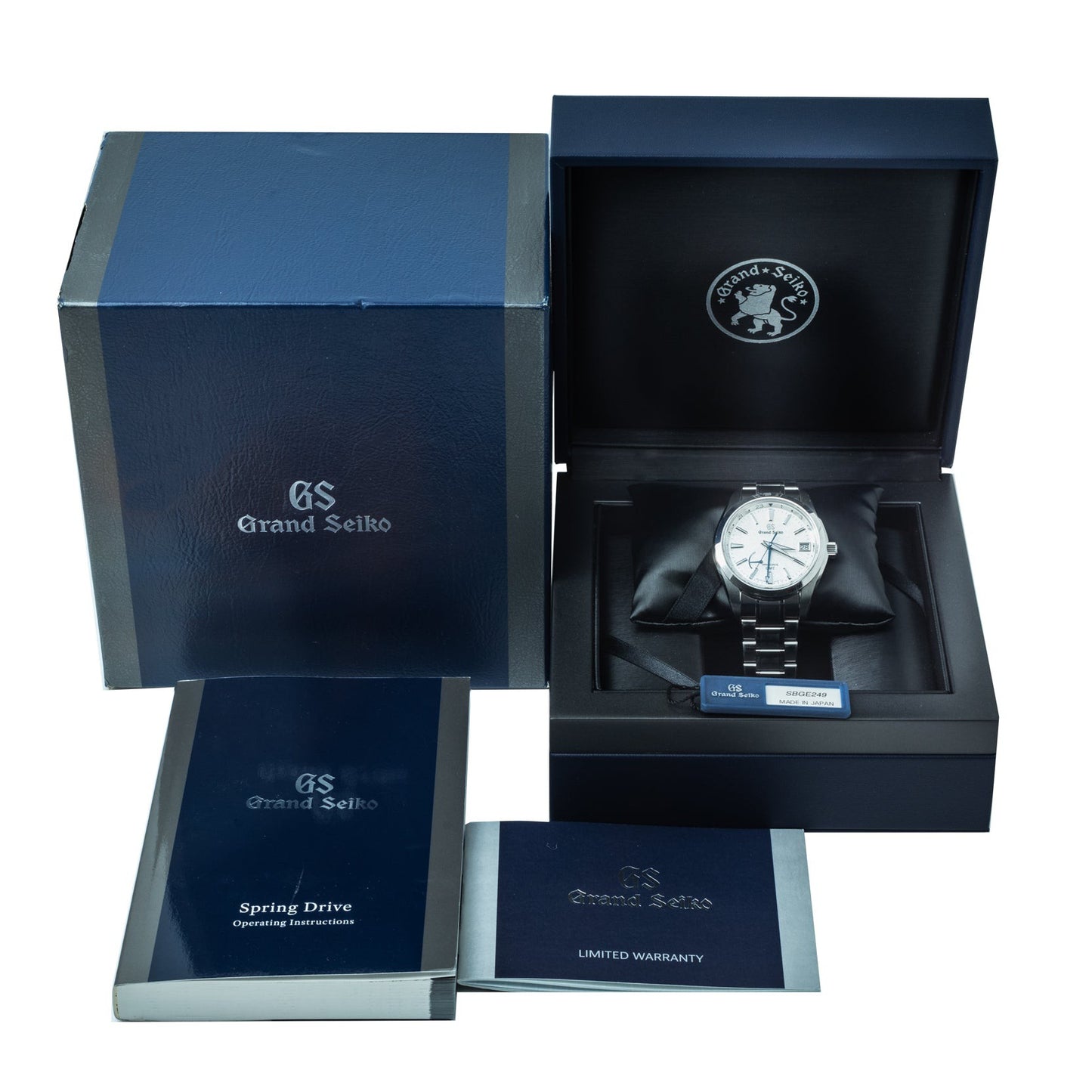 Grand Seiko Spring Drive GMT 'Blizzard' Limited Edition For Timeless