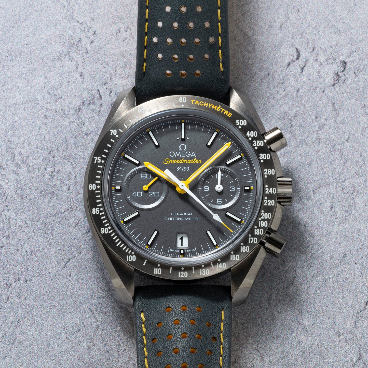 Omega Speedmaster Grey Side of the Moon 'Porsche Club of America' Edition