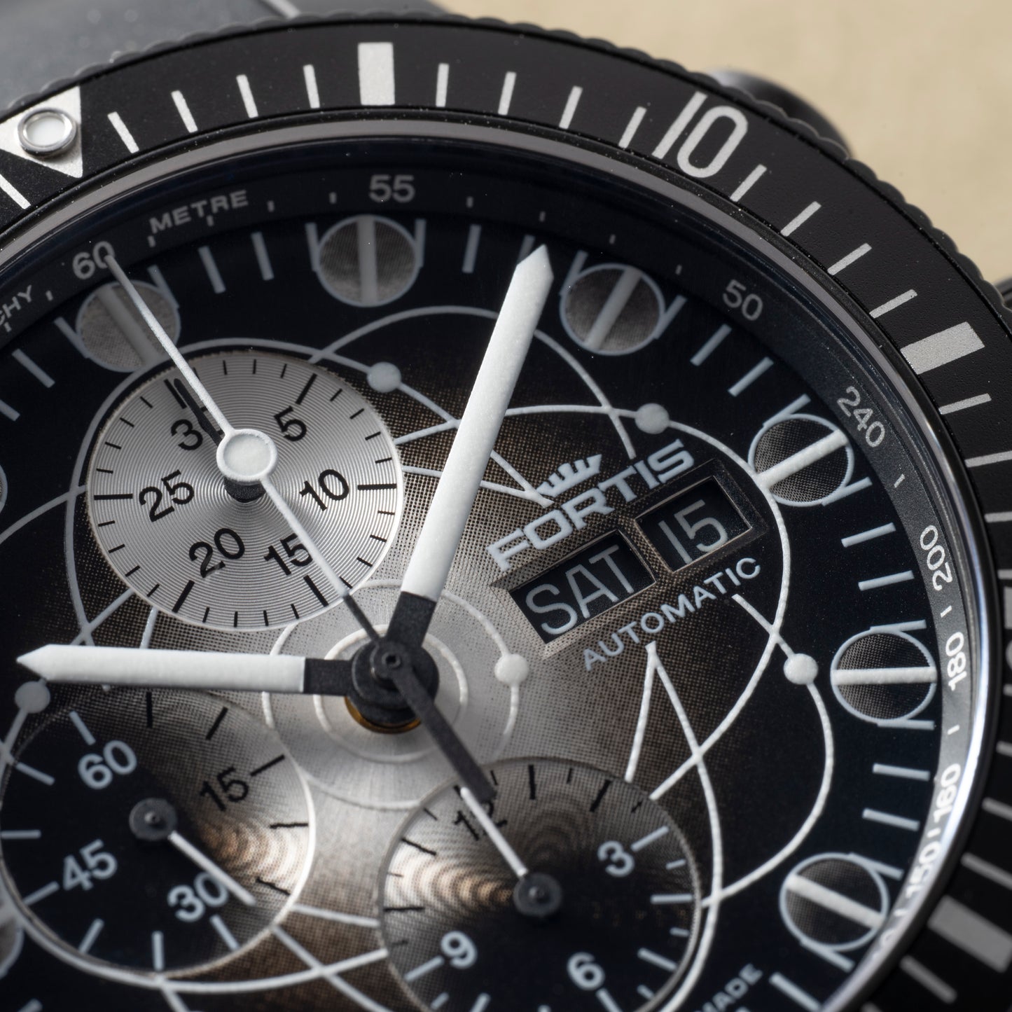 Fortis B-42 Cosmonauts Limited Art Edition Planet by Gerd Winner