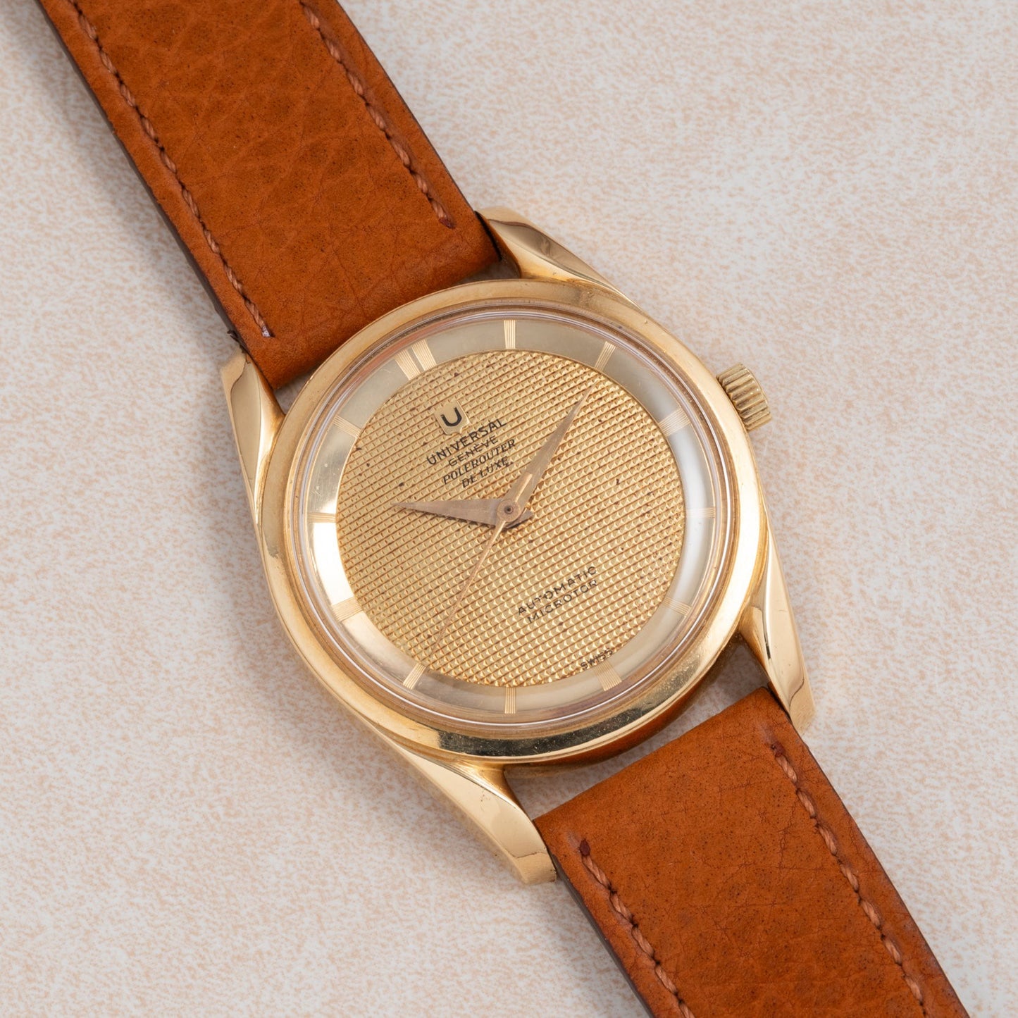 Universal Genève Polerouter Deluxe 'Micro-Tapisserie'