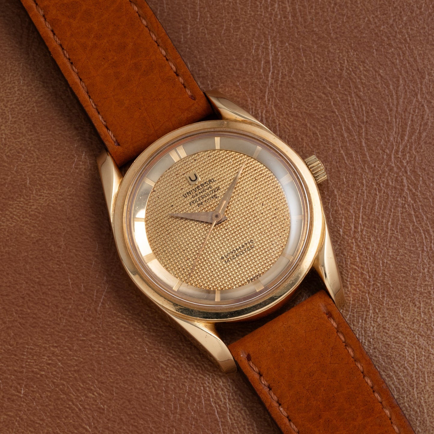 Universal Genève Polerouter Deluxe 'Micro-Tapisserie'