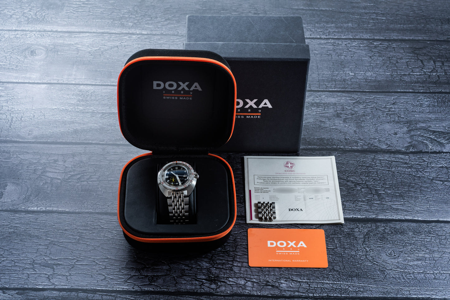DOXA Sub 300 Sharkhunter 'Blacklung' Limited Edition