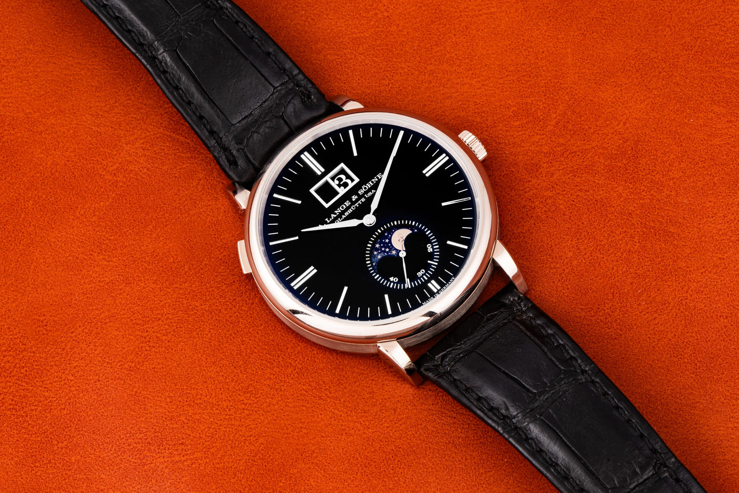 A. Lange & Söhne Saxonia Moonphase