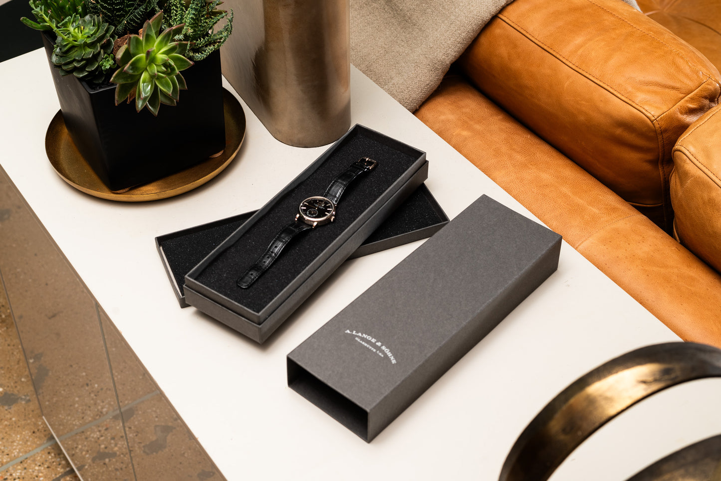 A. Lange & Söhne Saxonia Moonphase