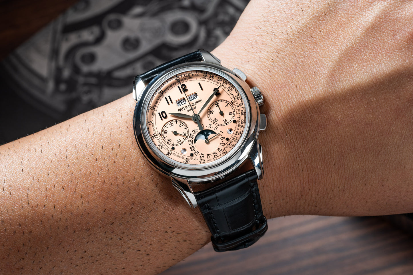Patek Philippe Perpetual Calendar Moonphase Chronograph 'Salmon'