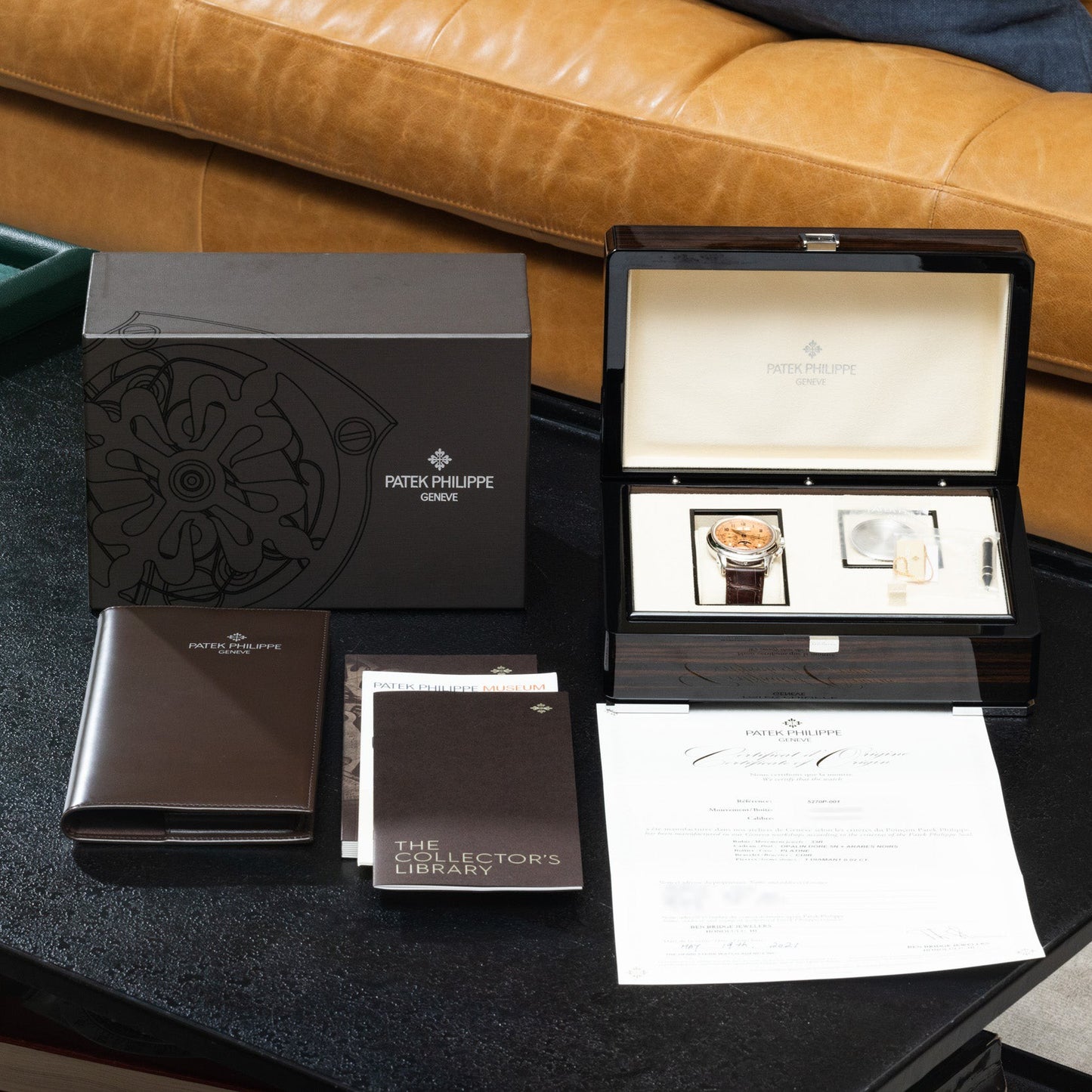 Patek Philippe Perpetual Calendar Moonphase Chronograph 'Salmon'