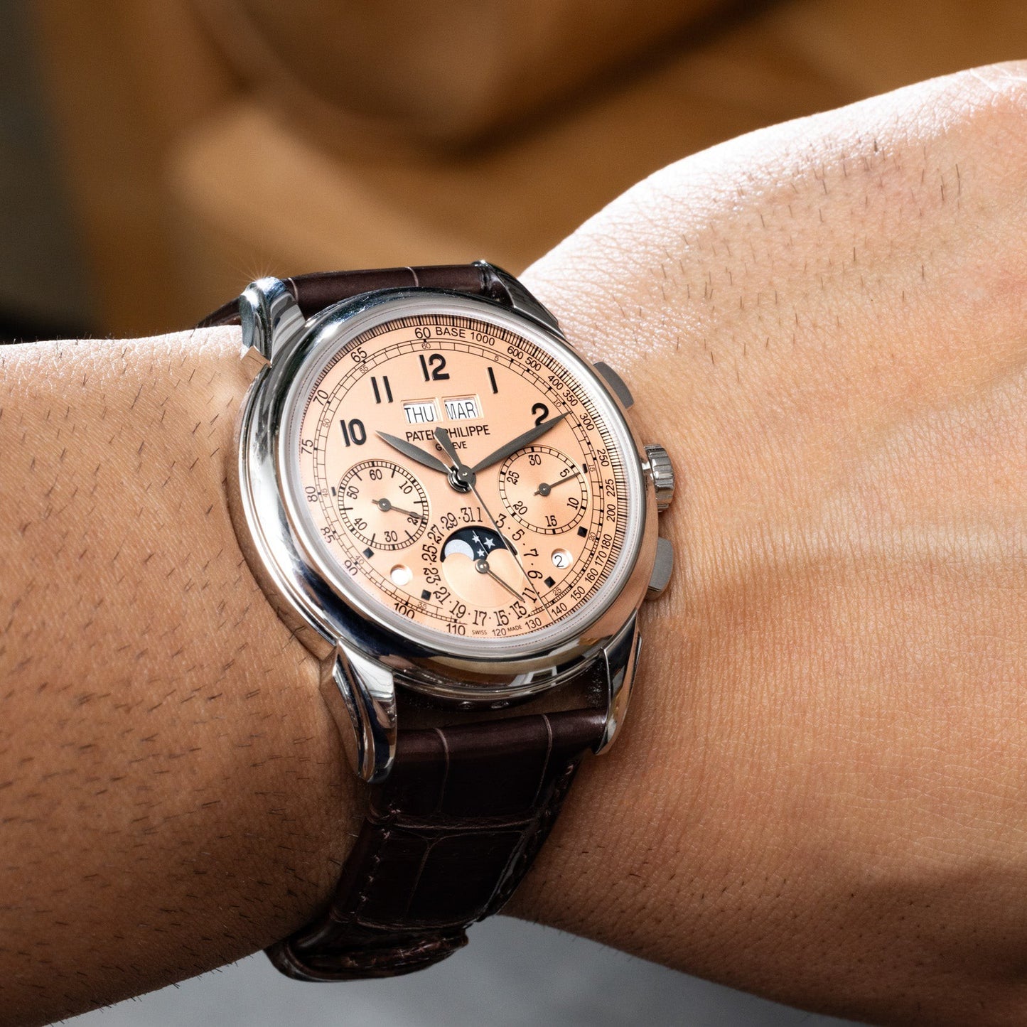 Patek Philippe Perpetual Calendar Moonphase Chronograph 'Salmon'