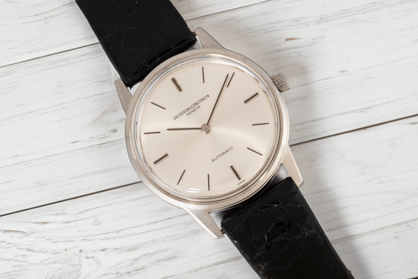 Vacheron Constantin 'Calatrava' Steel Dress Watch