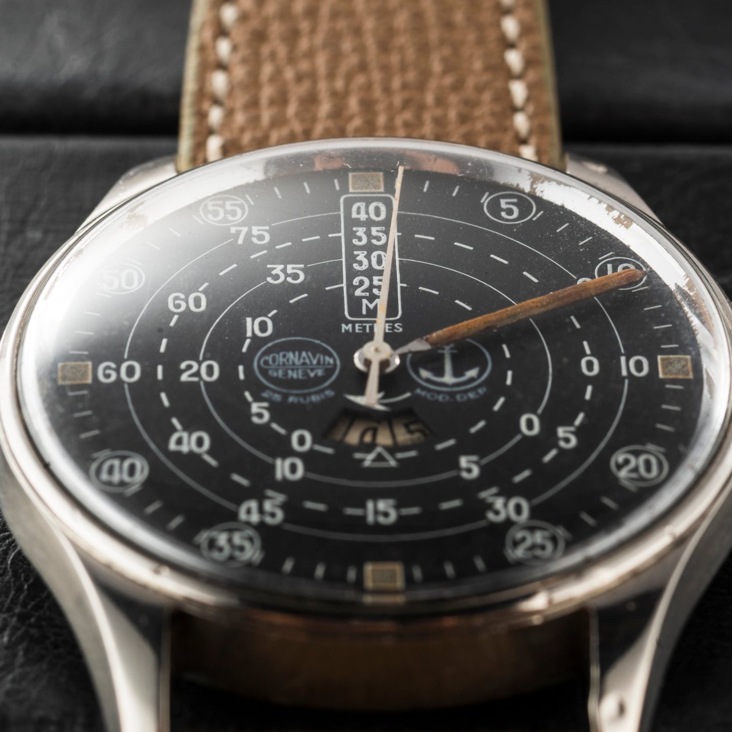 Cornavin 'Decompression Dial' Dive Watch