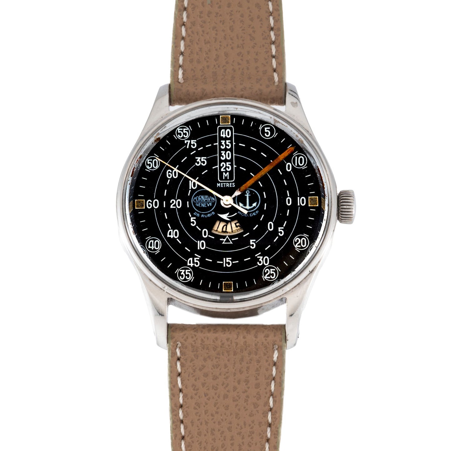 Cornavin 'Decompression Dial' Dive Watch