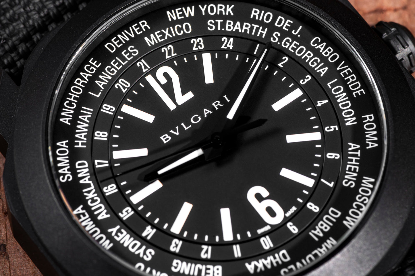 Bvlgari Octo Roma Worldtimer