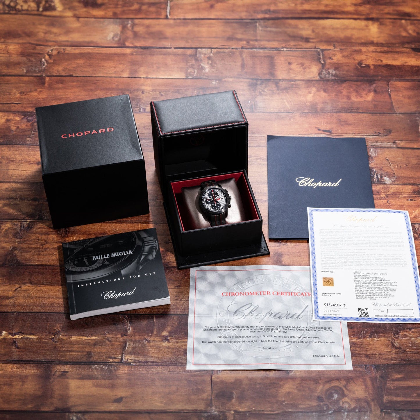 Chopard Mille Miglia GMT Chronograph 'Zagato' Limited Edition